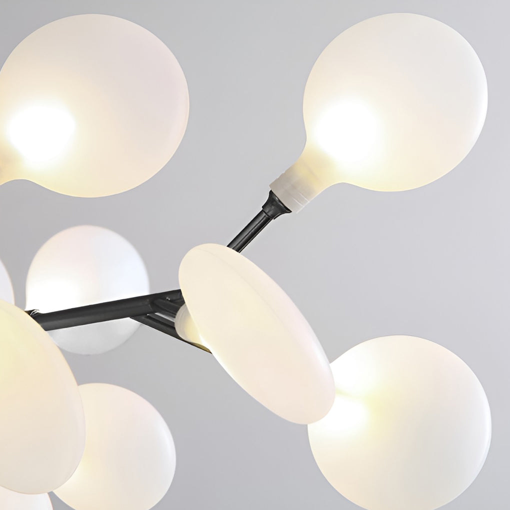Branch Chandelier — Iron and Acrylic, 36/45/54-Light, G4, 3000K Warm White