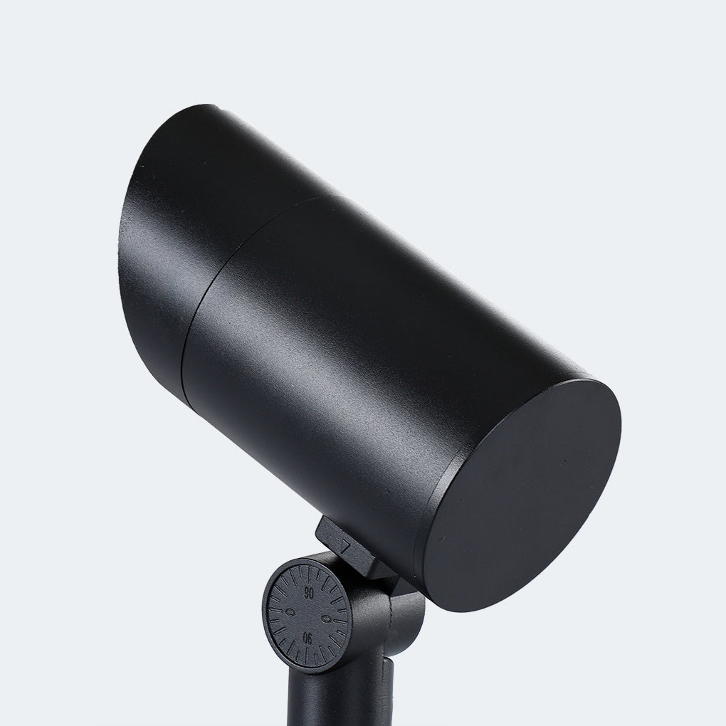 Modern Black LED Outdoor Landscape Spotlight — Aluminum, 10W / 20W, 3000K, IP Waterproof, 24° Beam