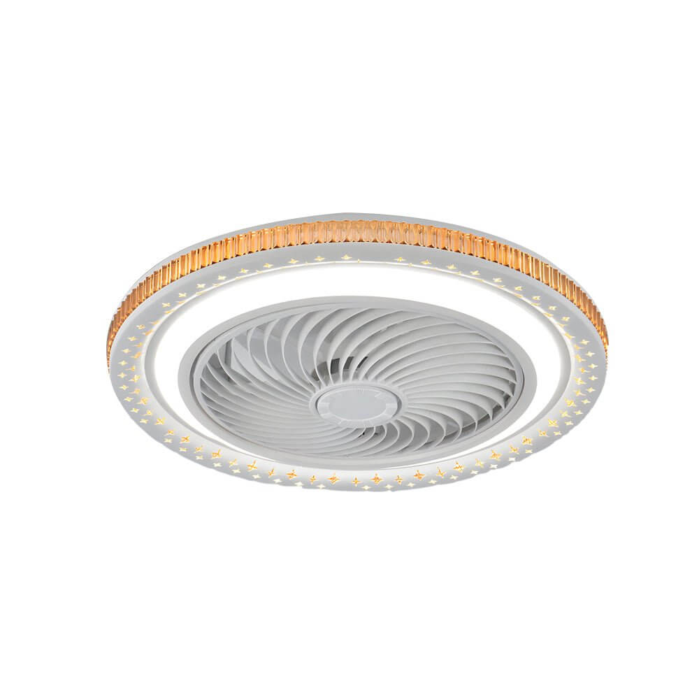 197 inch bladeless ceiling fan with led light and remote control