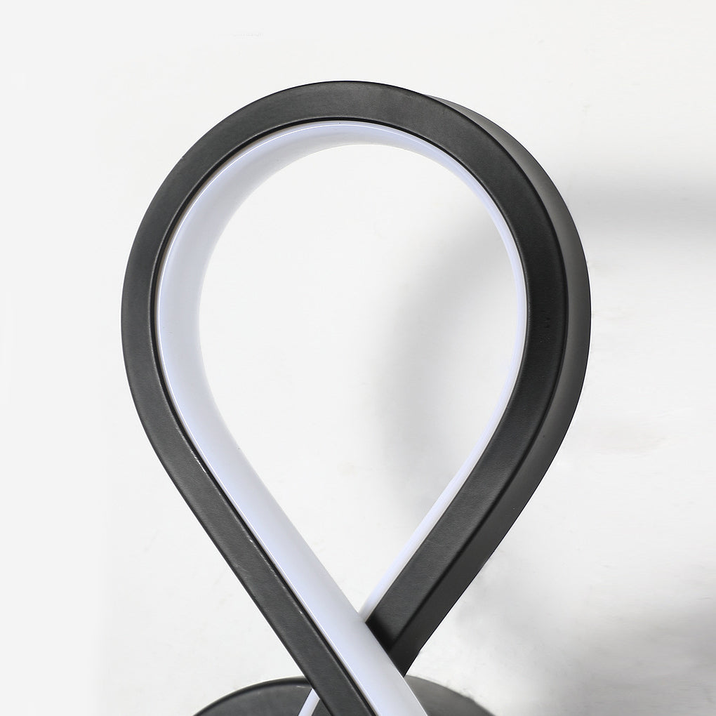 Musical Note LED Wall Sconce — Aluminum, Electroplated, Warm White / Daylight, 6.7" × 14.2"