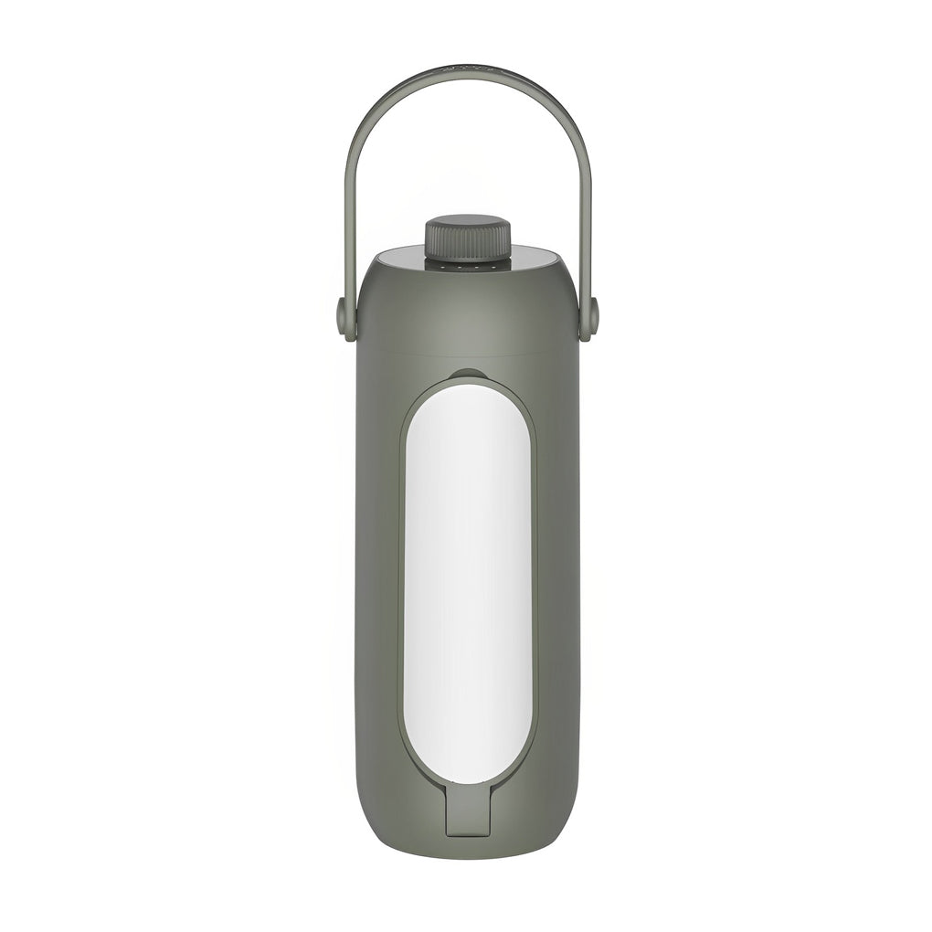 Dimmable LED Camping Lantern — ABS, USB Rechargeable, 3-in-1 with SOS Emergency Light, 3" × 7"