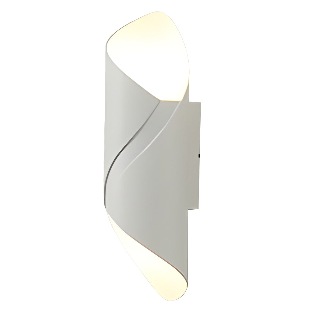 Modern Up/Down Outdoor Wall Sconce — Aluminum & Glass, LED 10W, IP66 Weatherproof, 3"W × 11"H