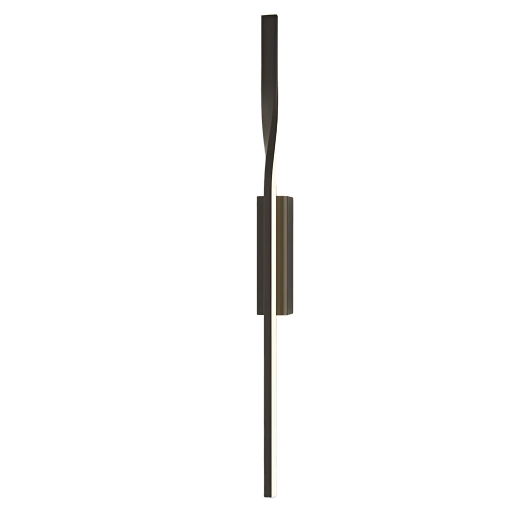 Modern Minimalist Linear Wall Sconce — Black Iron, LED, 10W–19W, 23.6" to 47.2"