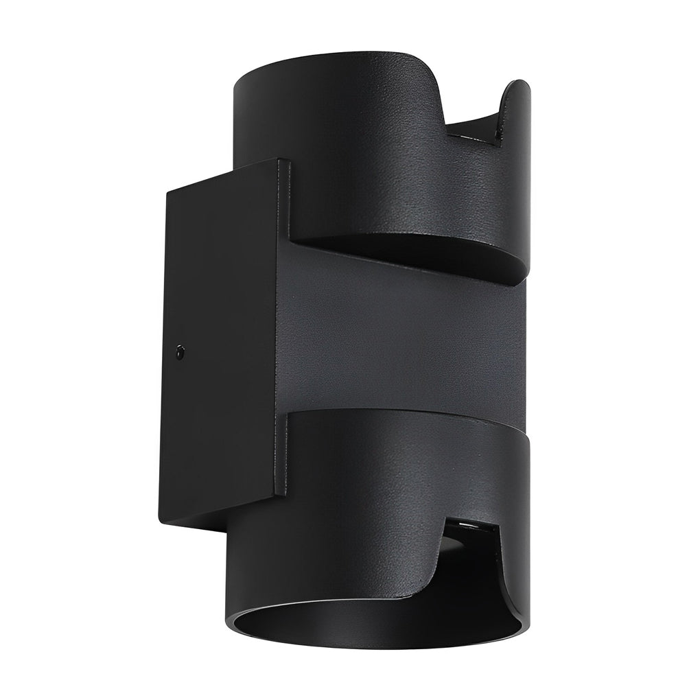 Modern Black Waterproof Up and Down LED Wall Washer Light