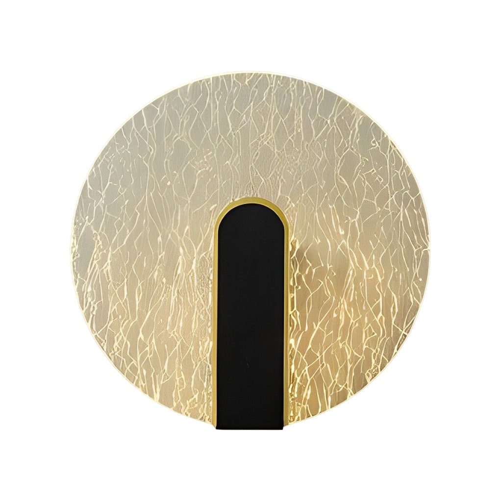 Modern Minimalist Round & Square LED Wall Sconce — Acrylic, 5W Warm White (3000K), Bedside
