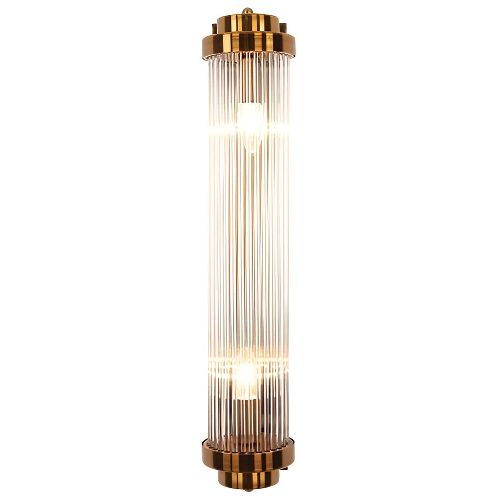 Adjustable Crystal Wall Sconce — Gold, E14, Warm White 3000K, 16" or 24"