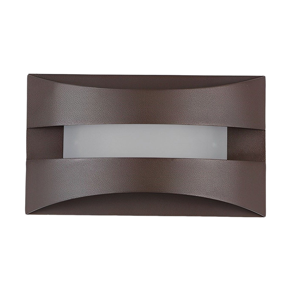 Minimalist Nordic Rectangular LED Wall Sconce for Bedside Lighting
