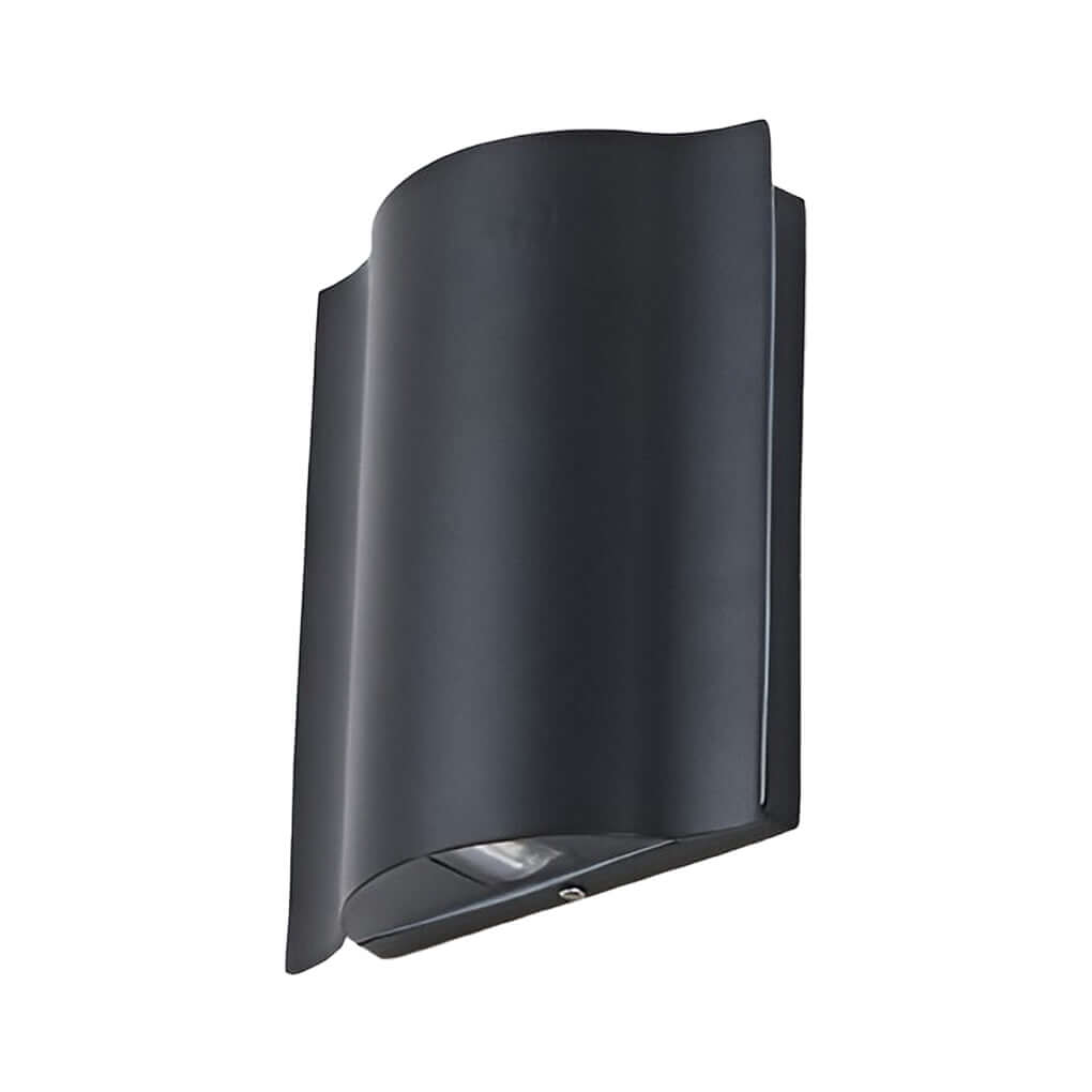 cool led wave wall sconces for outdoor use up and down wall mounted lights