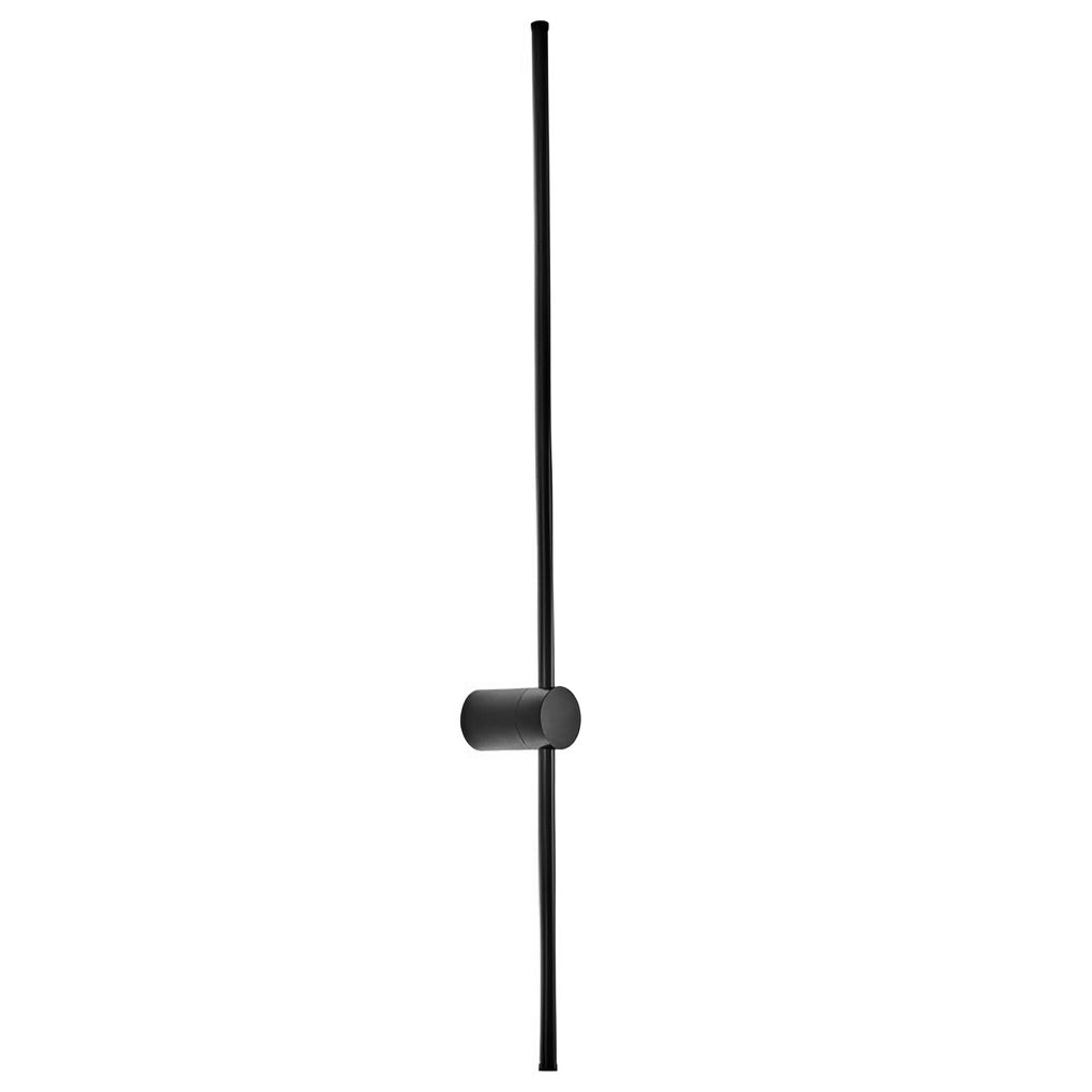 RGB LED Linear Wall Sconce — PC Shade, Remote Control, Hardwired, 110–220V, Modern Minimalist