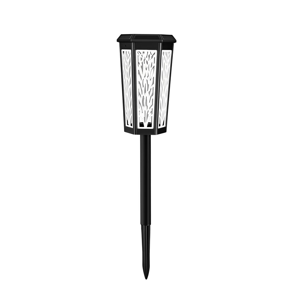 Color-Changing Solar LED Path Stake Light — ABS, IP65 Weatherproof, Auto-Charging