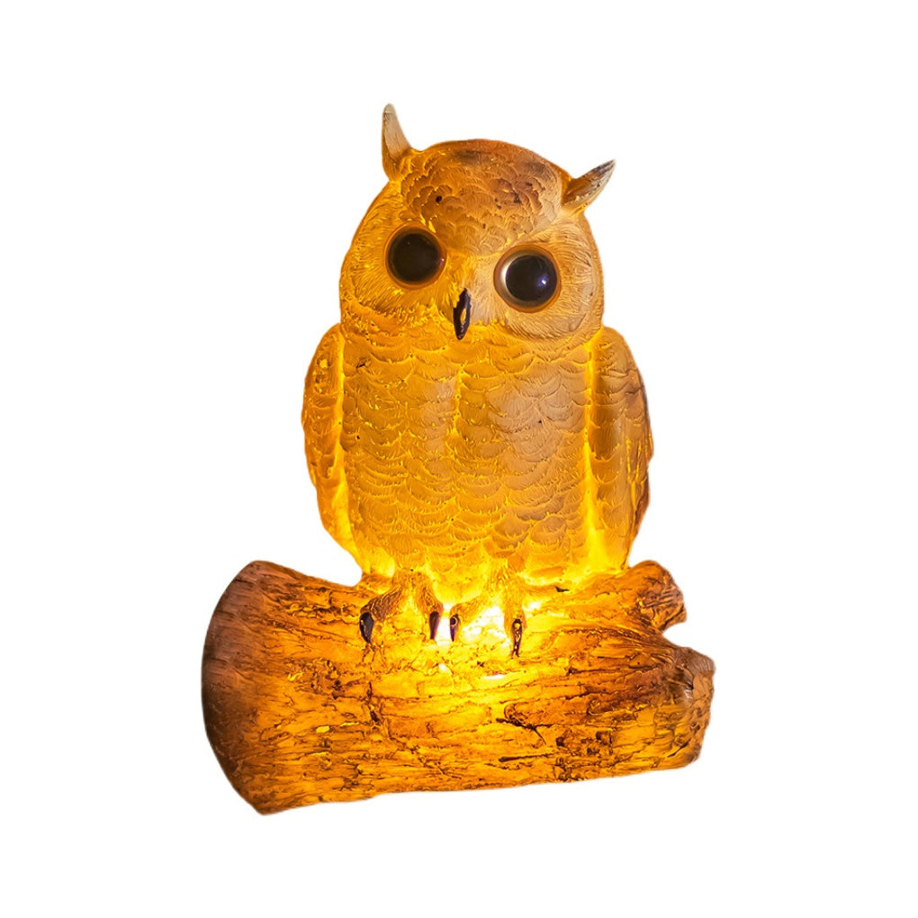 Parrot-Shape Resin Outdoor Landscape Light — Fiberglass, LED, 24V, 1W, IP65 Weatherproof, Warm White 3000K