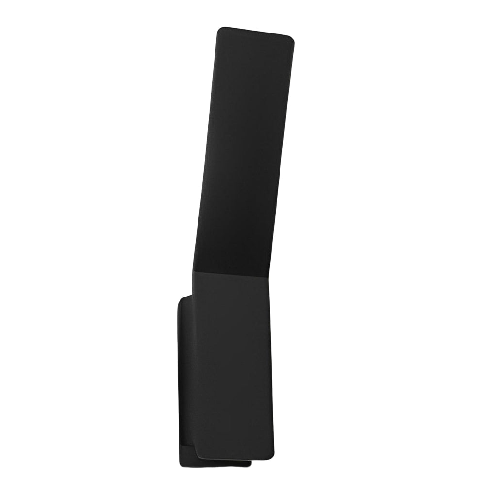 Minimalist LED Uplight Wall Sconce — Aluminum & Acrylic, 5W 3000K, Black or White