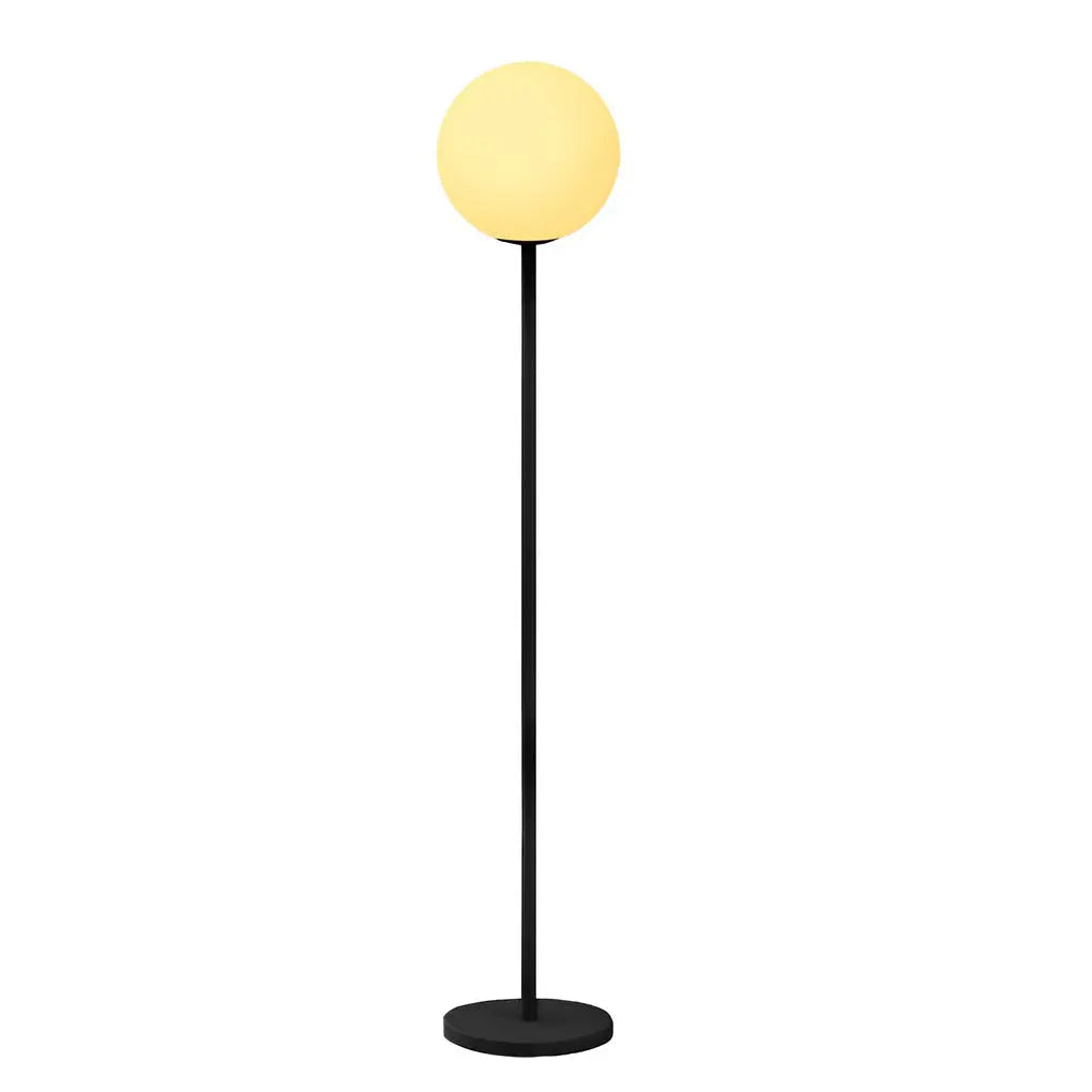 16-Color RGB LED Globe Floor Lamp with App Control Luxe