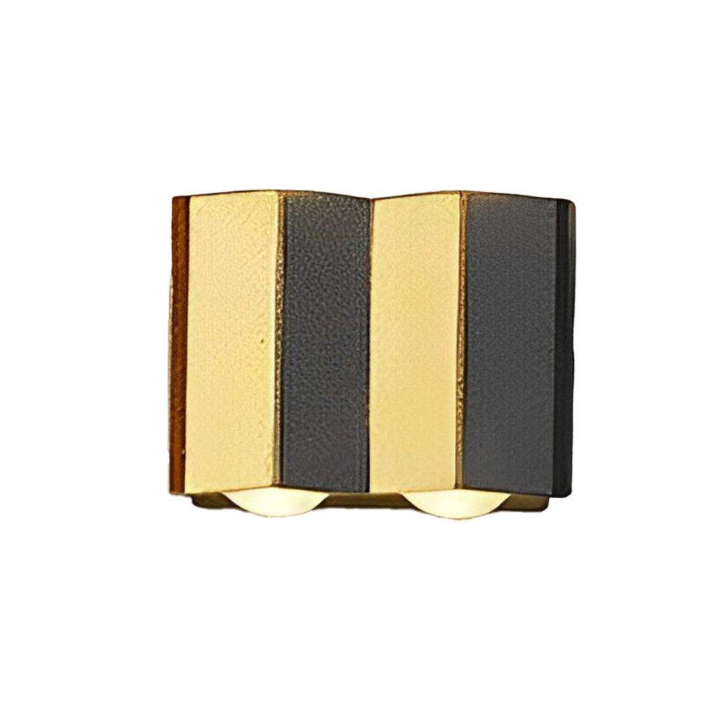 Modern Up/Down Outdoor Wall Washer — Aluminum, LED 3000K, IP65, 4W–10W, Black or Gold