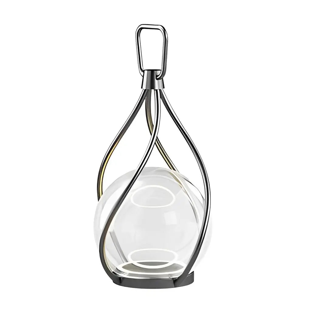 Portable Waterproof LED Night Lights with Creative Metal Design - USB Rechargeable Luxe