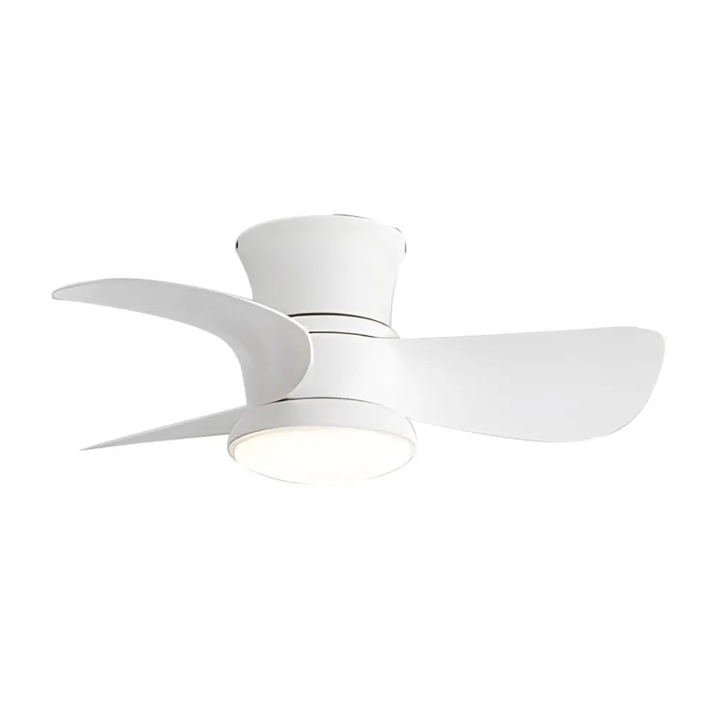 22''/31'' 3-Blade Space-Saving Ceiling Fan Light with 6-Speed Remote Control Luxe