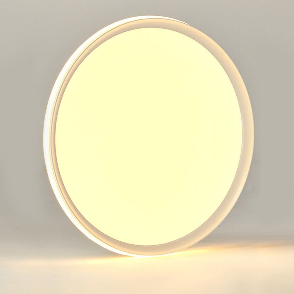 24 inch ultra thin round dimmable led flush mount ceiling lights modern design