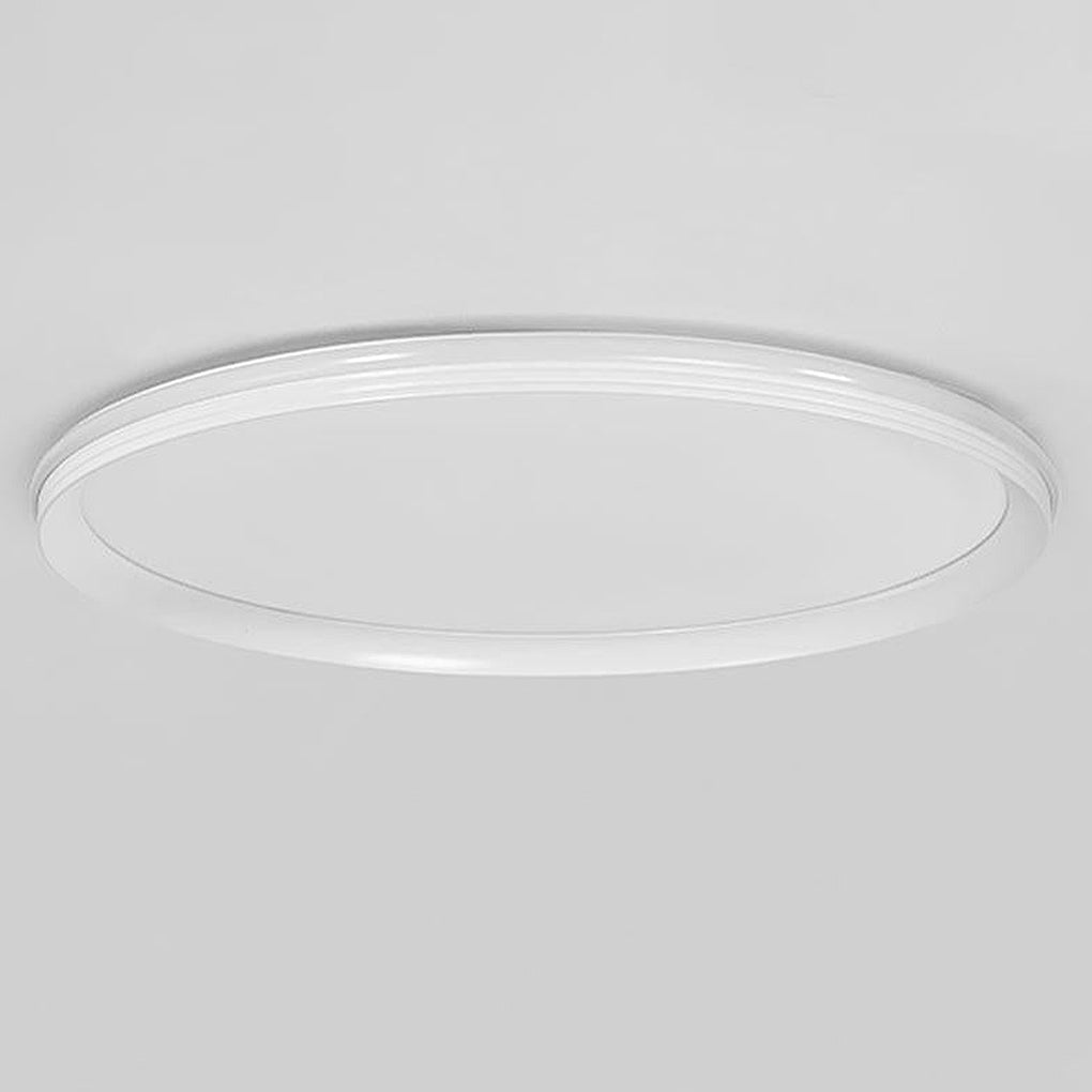 24 inch ultra thin round dimmable led flush mount ceiling lights modern design