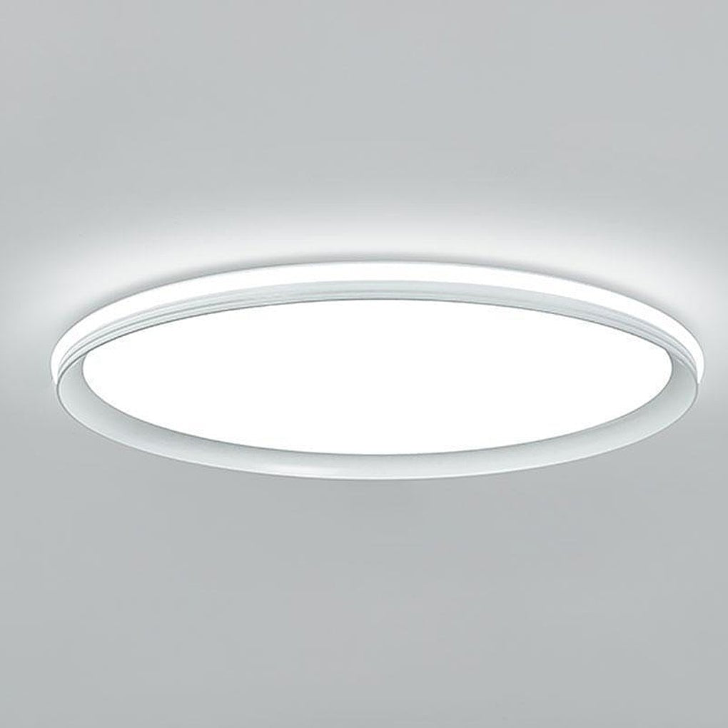 24 inch ultra thin round dimmable led flush mount ceiling lights modern design