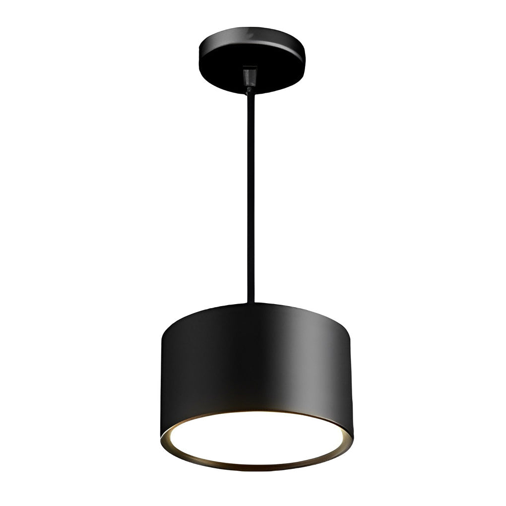 Cylindrical COB Mini Pendant Downlight — Aluminum, Surface-Mount or Hanging, 15W / 18W / 24W, 3000K / 6000K