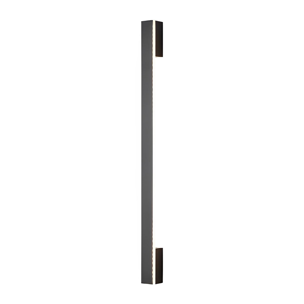 Minimalist Linear Wall Sconce — Copper & Acrylic, LED, Three-Step Dimming (3000K/4500K/6000K), 24"/31"/39"
