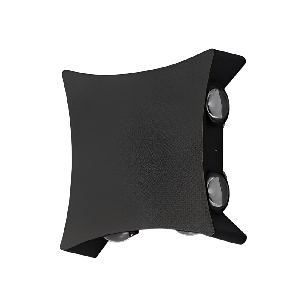 Waterproof Outdoor LED Wall Light - Four-Way Facade Lighting Options: 8W, 4W, 19W, and 6W