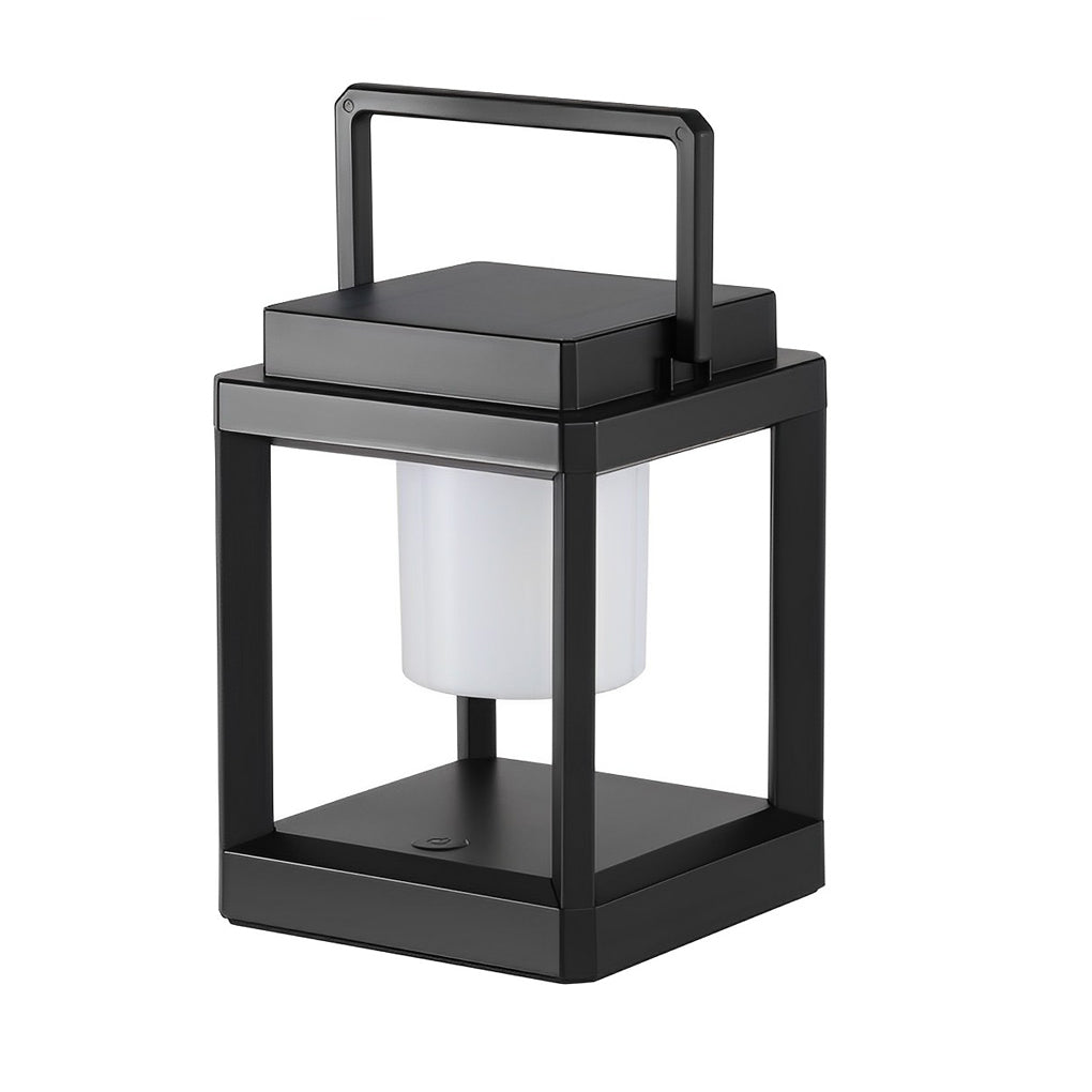 Portable Solar & USB Outdoor Lantern — LED, IP44 Weatherproof, 3000K / 6500K, 5" × 7"