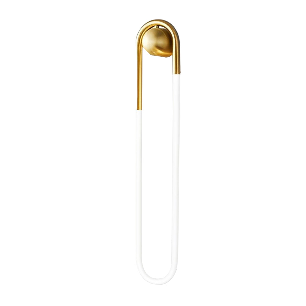 Minimalist Round-Rectangular Wall Sconce — Copper & Black, Brass, Acrylic Shade, 9W/18W LED, Three-Step Dimming, 3000K/4500K/6000K