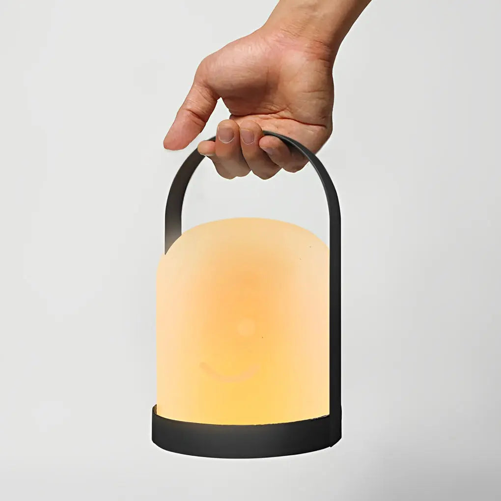 Portable Mini Table Lamp for Camping - Rechargeable and Convenient Luxe
