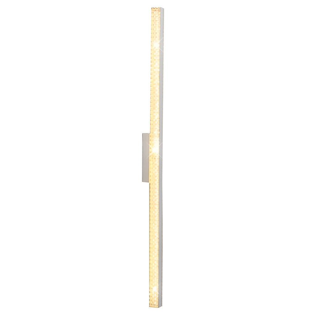 Sword Linear Wall Sconce — Acrylic, Iron, 41", 3-Step Dimming, Remote Control, Black / White / Gold