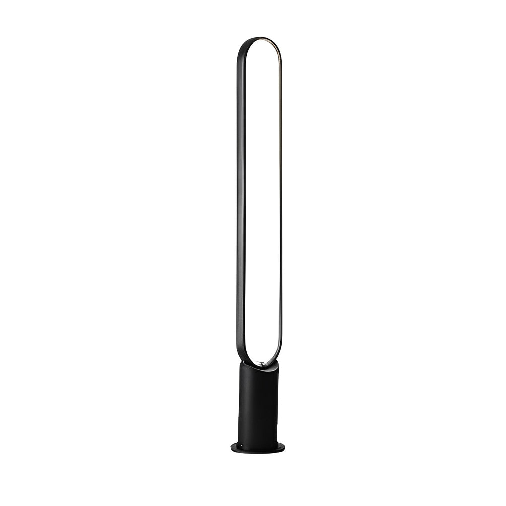 Modern Linear LED Solar Pathway Bollard — Black Aluminum, IP65 Weatherproof, Warm White 3000K