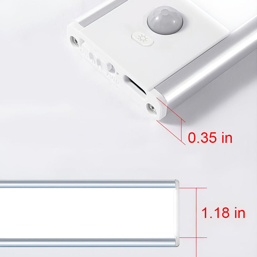 wireless led under cabinet wall light with motion sensor rechargeable and battery operated