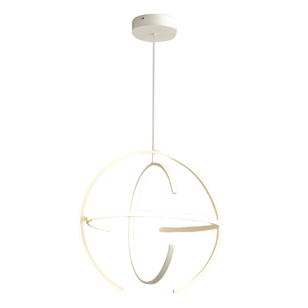 Adjustable Modern LED Pendant Chandelier — Aluminum, 180° Articulating, 14"/18"/22"