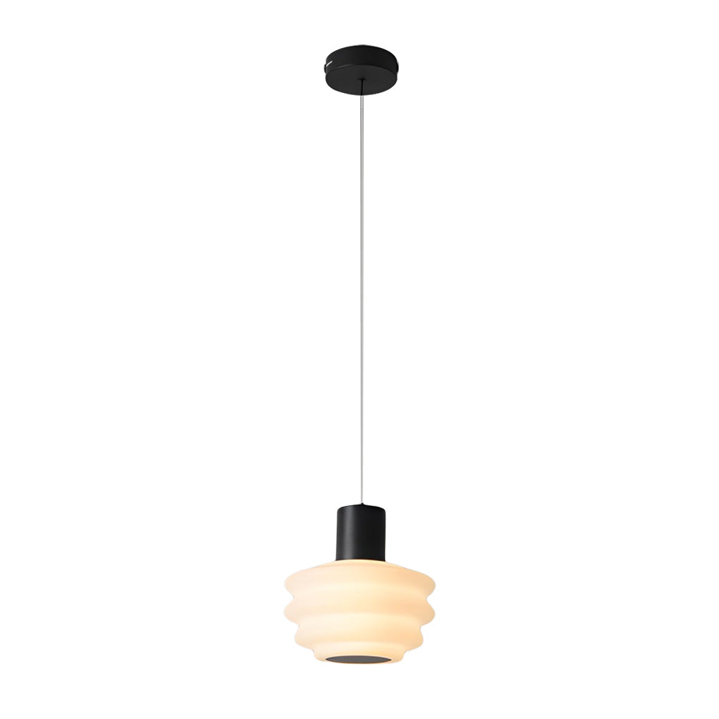 Minimalist Mini Pendant Light — Iron, 6W, Three-Step Dimming (3000K/4500K/6000K), 7" Diameter