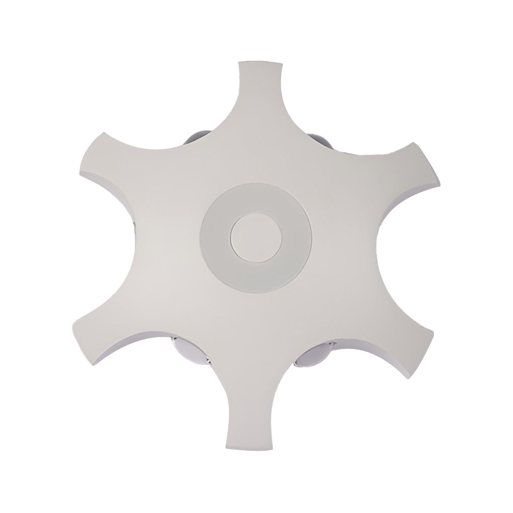 Nordic Waterproof Flower-Shaped LED Wall Washer Lights