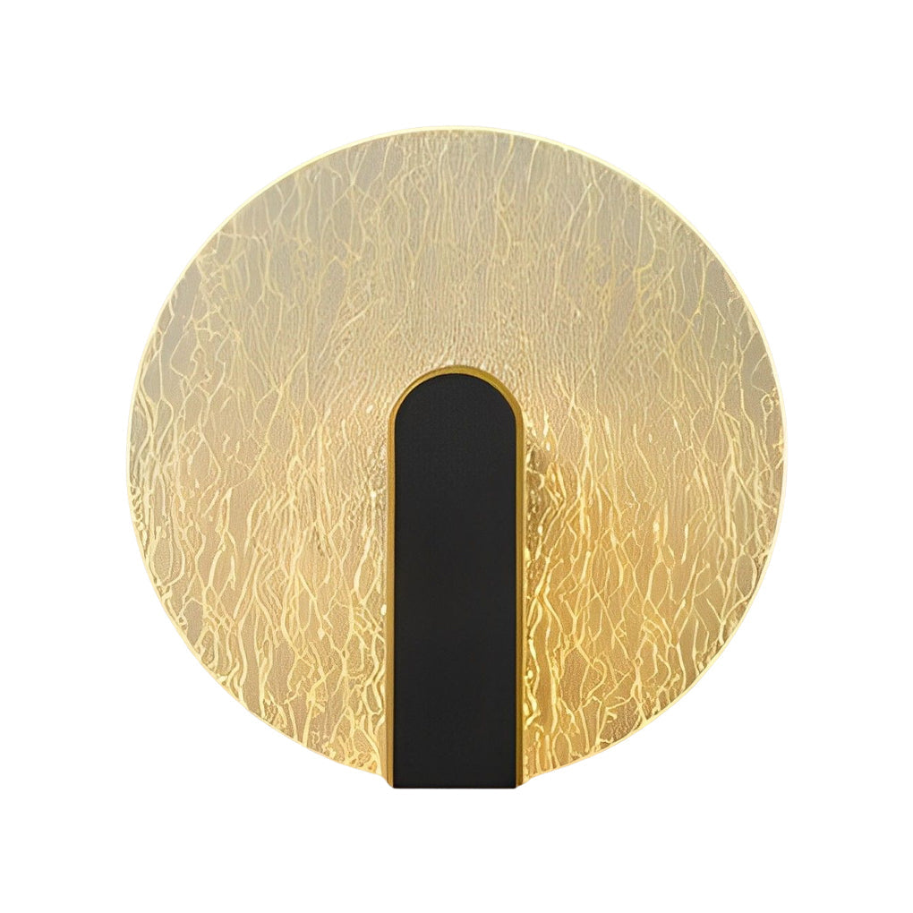 Modern Minimalist Round & Square LED Wall Sconce — Acrylic, 5W Warm White (3000K), Bedside