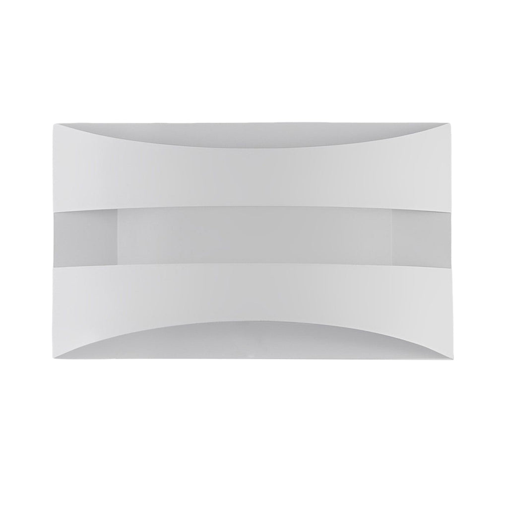 Minimalist Nordic Rectangular LED Wall Sconce for Bedside Lighting