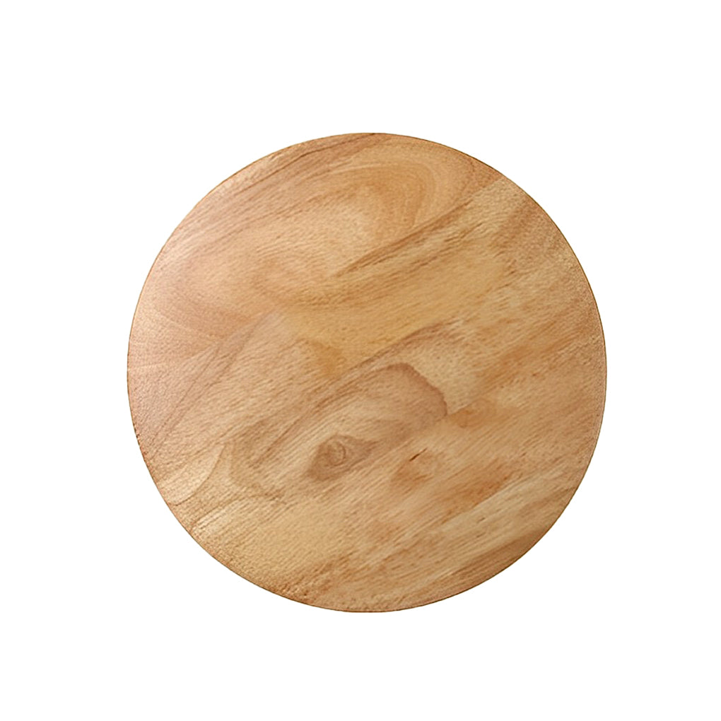 Round & Oval Wood LED Wall Sconce — Oak Wood, Warm White 3000K, Bedside