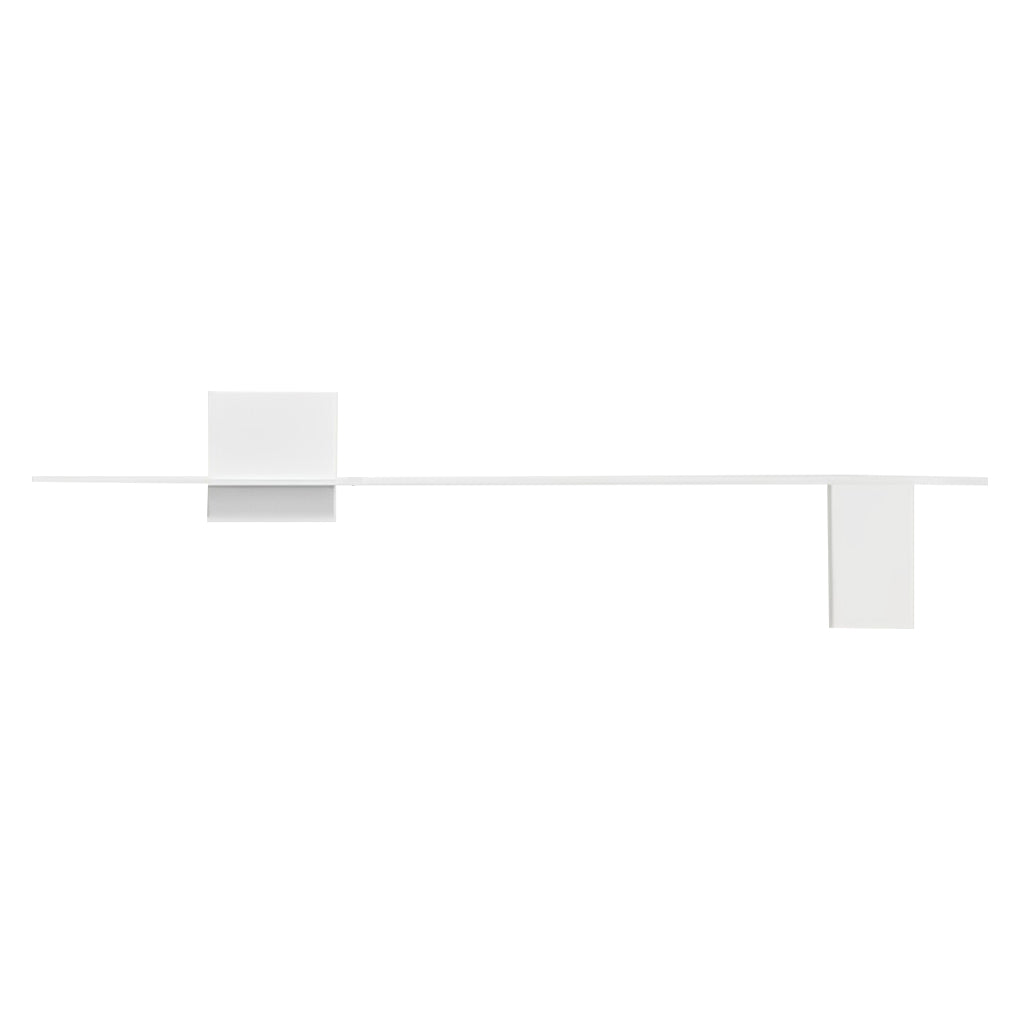 Square Strip Linear Wall Sconce — Iron, LED 10W, Three-Step Dimming (3000K/4500K/6000K), Black or White