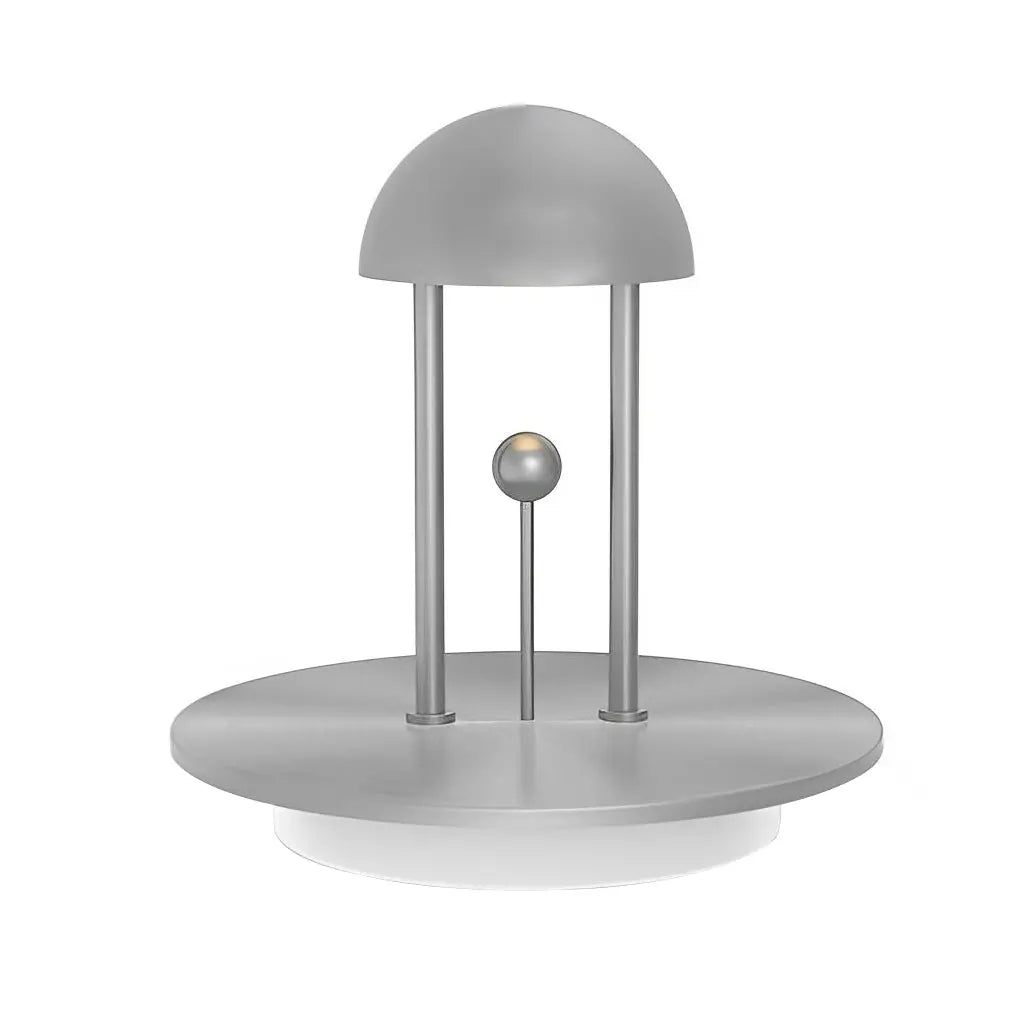 Touch-Dimming Nickel Jingle Table Lamp for Ambient Lighting Luxe