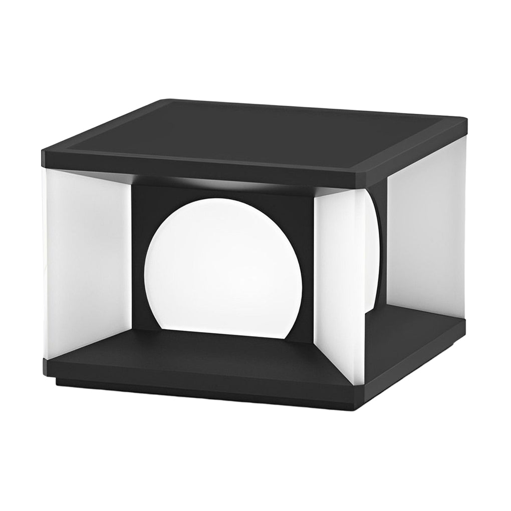 Modern Square Solar Post Cap Light — Stainless Steel, LED, IP65 Weatherproof, 3000K Warm White