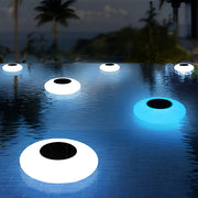 RGB Solar Pool Light — LED, IP67 Waterproof, 16-Color Remote Control, 2.5W, 9.8" or 12.6"