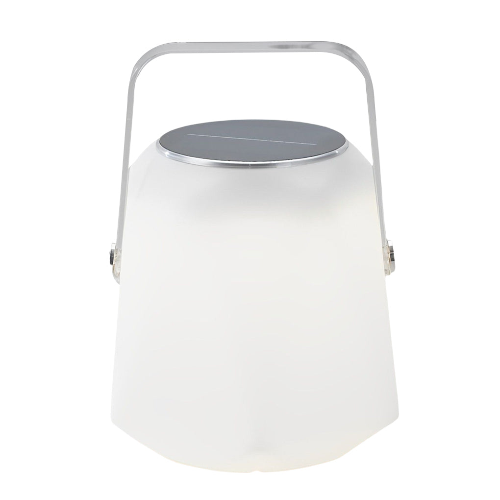 Modern Solar Rechargeable Portable Lantern — Remote Control, 3-Step Dimming, 3000K/4500K/6000K, USB Charging, Waterproof
