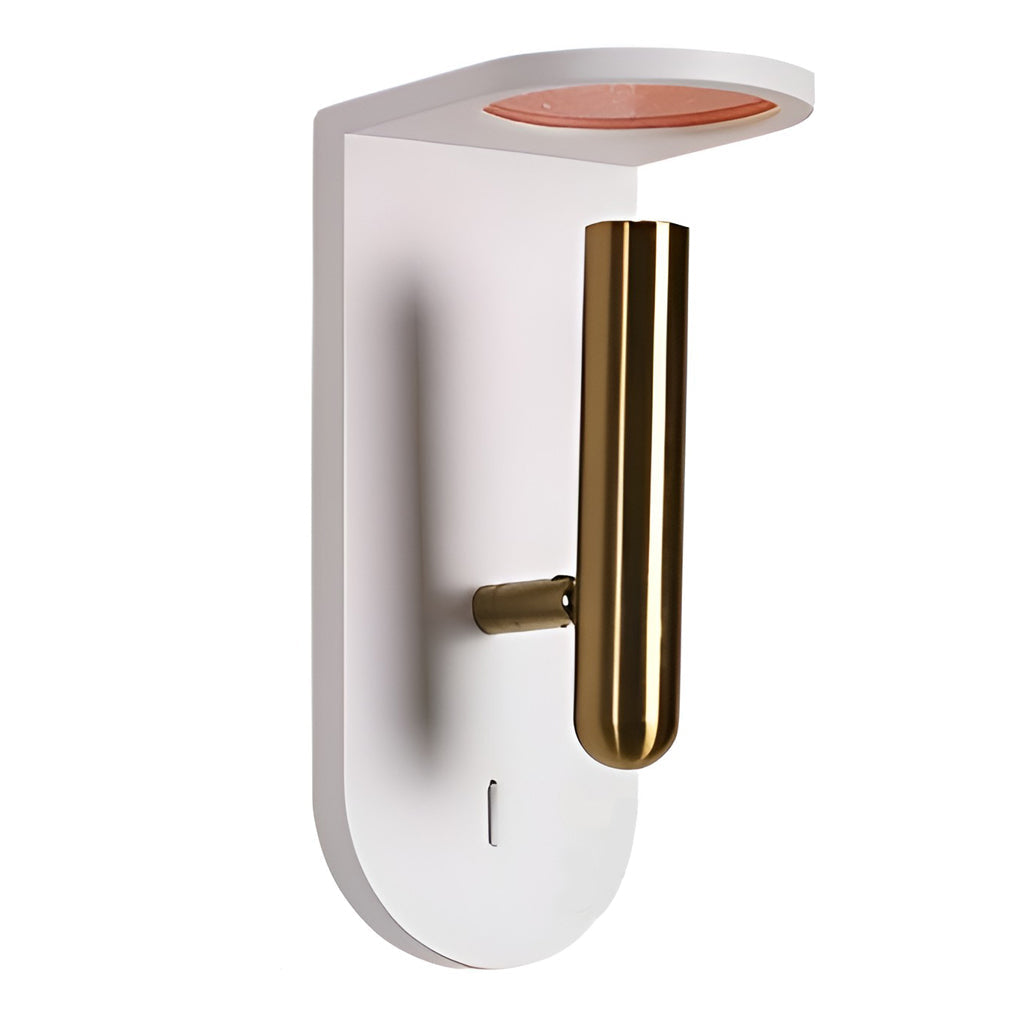 Flame Effect Uplight Wall Sconce — Aluminum & Acrylic, 3W LED, 350° Adjustable, 3000K/4000K