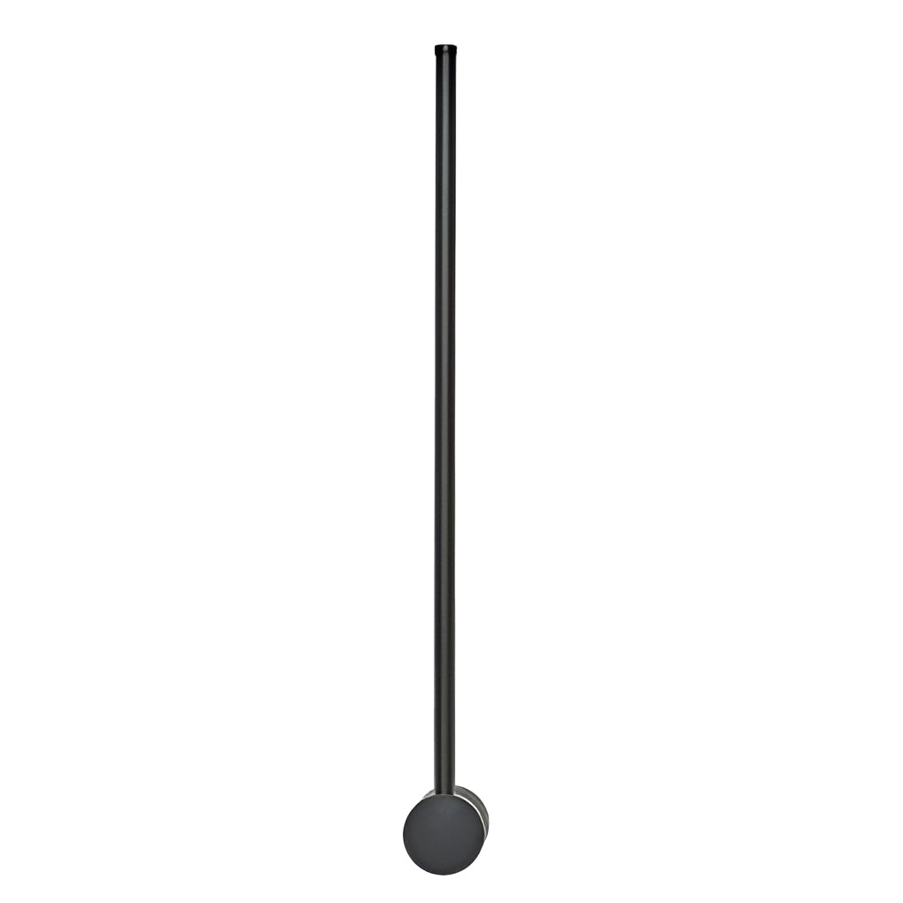 RGB LED Linear Wall Sconce — PC Shade, Remote Control, Hardwired, 110–220V, Modern Minimalist