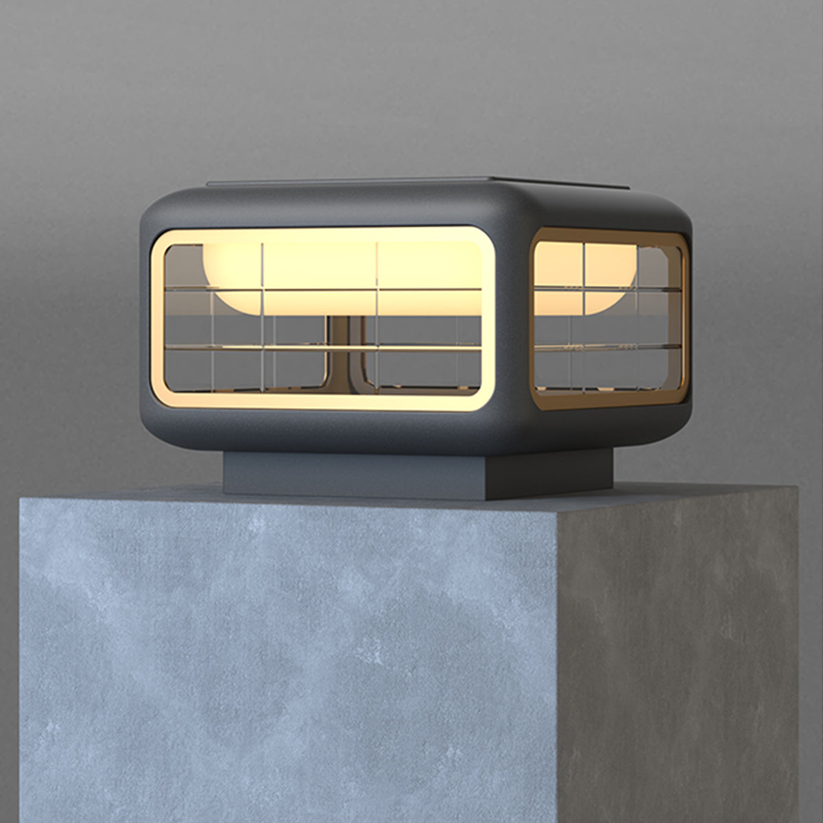 Minimalist Square Outdoor Pillar Light — Stainless Steel & PE, LED, Solar or Hardwired, IP65, 3000K, Multiple Sizes
