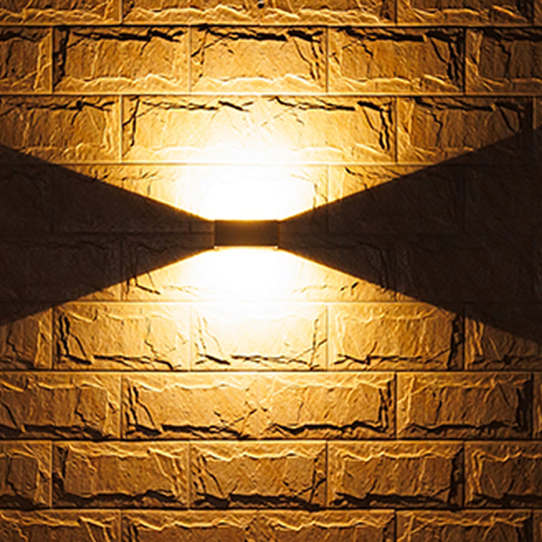 Minimalist Nordic Waterproof Outdoor Up and Down Wall Lights