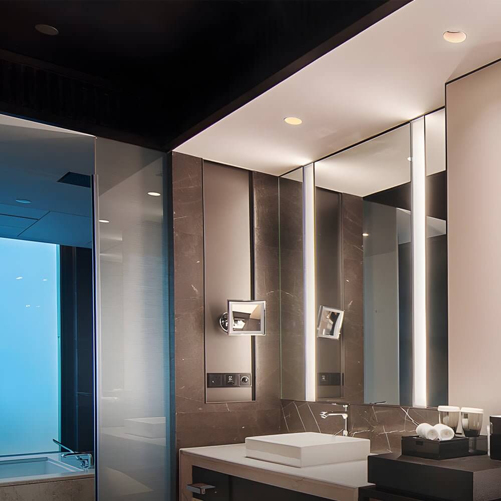 10W Slim Trim Recessed LED Ceiling Downlight - 3.3-Inch Round