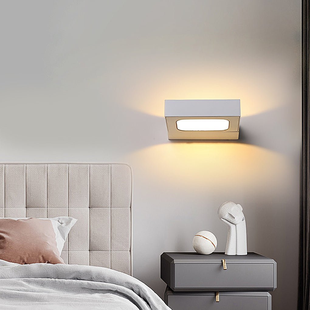 360 rotatable led wall sconce wall light fixture for versatile lighting