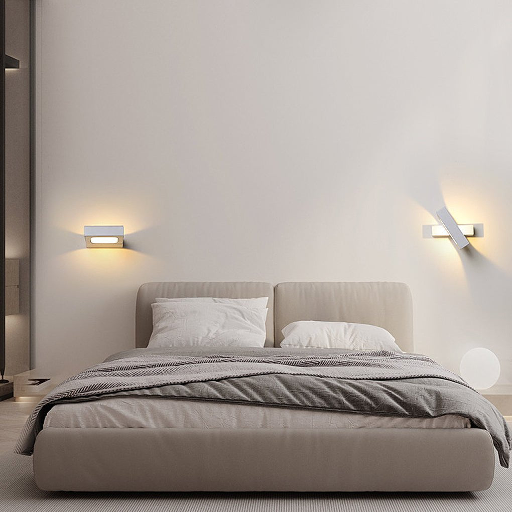 360 rotatable led wall sconce wall light fixture for versatile lighting